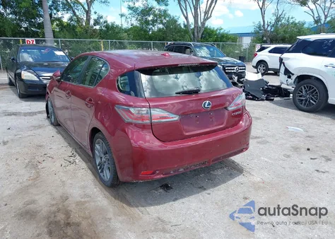 2011 Lexus Ct 200H 200 из США, поврежденный, VIN JTHKD5BH9B2015938